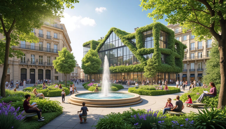 découvrez comment l'architecte du tissage urbain à lyon envisage de transformer la place bellecour en un espace vert innovant, alliant nature et architecture pour revitaliser ce lieu emblématique de la ville.